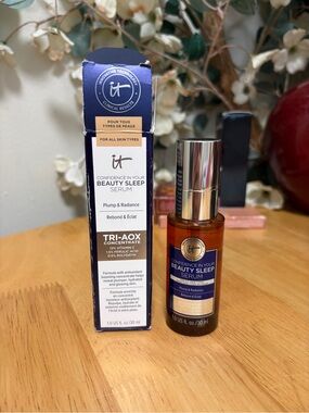 It Cosmetics Confidence In Your Beauty Sleep Plump & Radiance Serum 1 fl.oz -NIB
